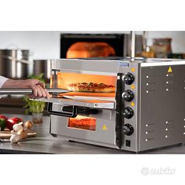Forno per pizza in acciaio inox