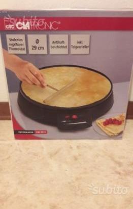 Piastra elettrica per crepes