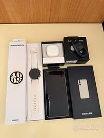 Samsung galaxy s 23 plus + watch 6 + busd2 pro