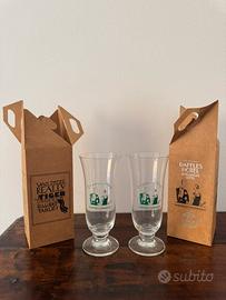 2 coppe originali Singapore Sling Raffles Hotel