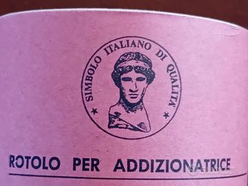 VECCHIO NASTRO / ROTOLO CARTA PER ADDIZIONATRICE