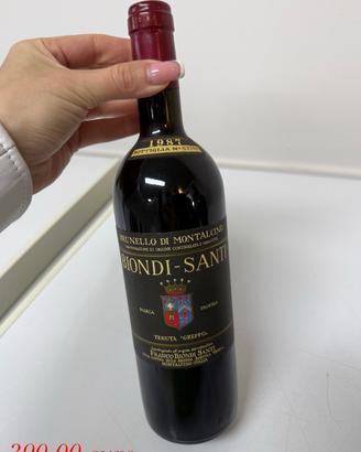Buondì-santi 1987 Tenuta “Greppo”