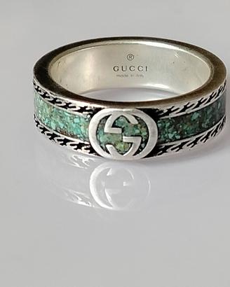 Anello Gucci Donna Interlocking in Argento

