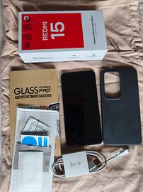 Redmi 15/4g 8+256 GB Titans Grey  (in garanzia)