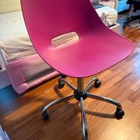 Sedia da ufficio/ scrivania con ruote girevoli