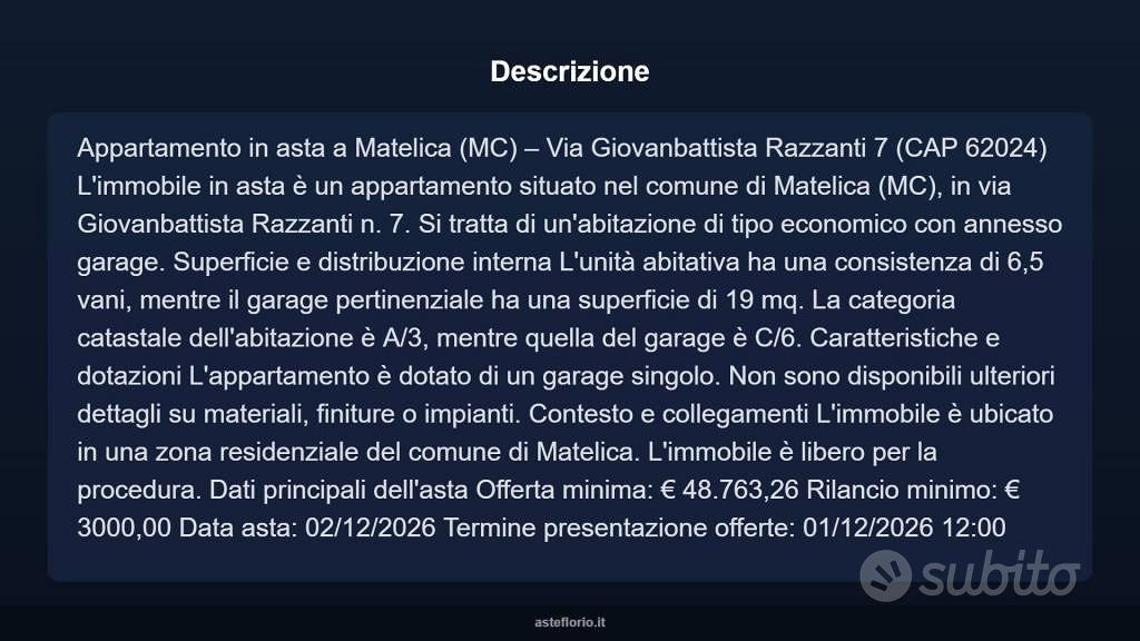 Appartamento – Matelica, Campochiesa-Palombara - Vista 4