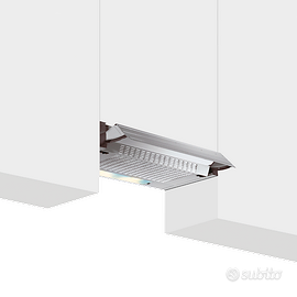 GHE601SI Cappa sottopensile estraibile 60cm SILVER