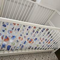 lettino  culla bianco  Ikea,