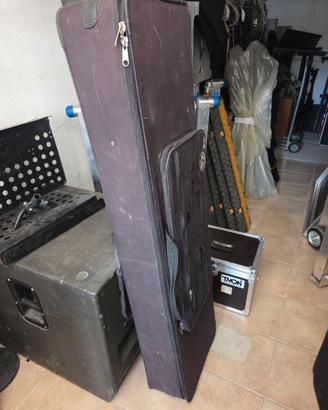 CUSTODIA PER PIANOFORTE 88 TASTI CON RUOTE
