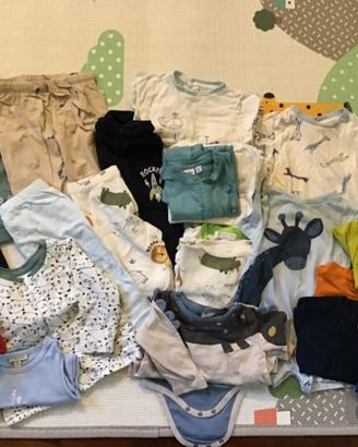 Set bimbo da 9 a 12 mesi