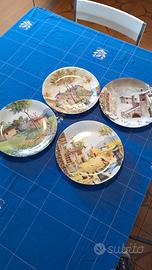 Set 4 piatti Quattro Stagioni