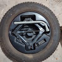 Ruota di scorta+kit smontaggio per Fiat Panda 