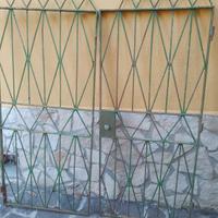 cancello in ferro pieno