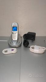 telefono cordless telecom datato