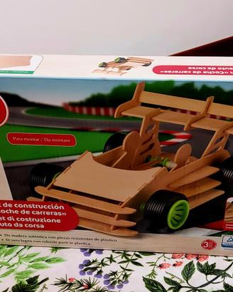 Playtive gioco costruzione auto da corsa legno €13