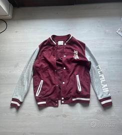 giacca zara taglia 13/14 anni bordeaux e bianca