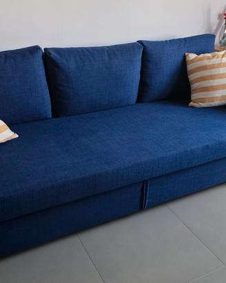 IKEA FRIHETEN - Divano letto a 3 posti - BLU
