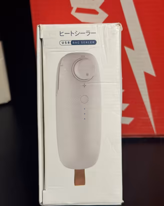 NUOVO mini sigillatrice portatile ricaricabile usb
