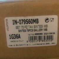 servizio posate bugatti 75 pz