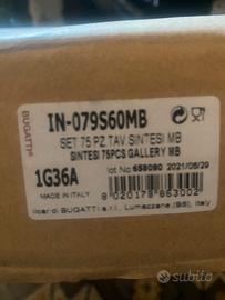 servizio posate bugatti 75 pz