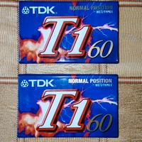 Musicassette nuove "TDK"