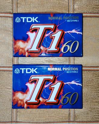 Musicassette nuove "TDK"
