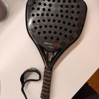 Racchetta padel Siux fenix pro 5 black Augsburger