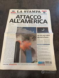 La Stampa, edizione 12 settembre 2001