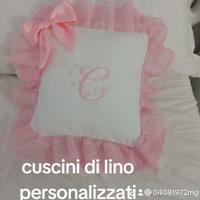 cuscino di lino