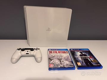 Playstation 4 Slim bianca 500 gb