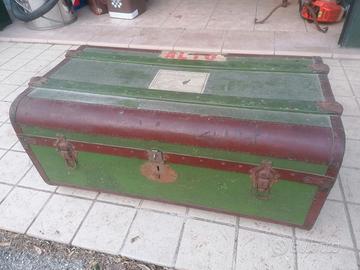 Baule vintage da automobile