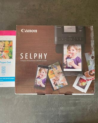 Canon SELPHY CP1300 + carta foto 10x15 108 fogli