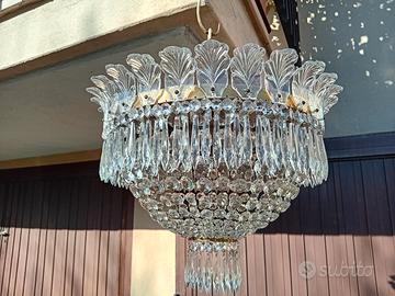 Plafoniera a gocce restaurata