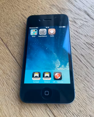 Apple iPhone 4 Nero Modello A1332 32 Gb