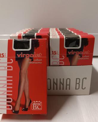 Lotto 3 Collant Donna B.C. Virgolet 15 DEN