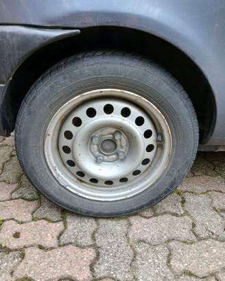 Cerchi in ferro Renault 4x100 14"