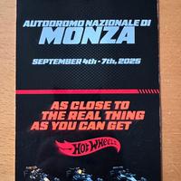 Cartolina celebrativa GP F1 Monza 2025 - Hotweels
