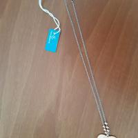 Collanina ciondolo cuore Think Positive Nuova