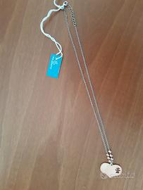 Collanina ciondolo cuore Think Positive Nuova