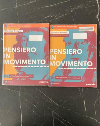 Libri Filosofia Pensiero in movimento 2A e 2B -