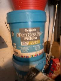 Vernice bianca e grigia