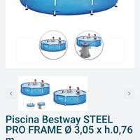 Piscina Bestway tonda diametro 3,05