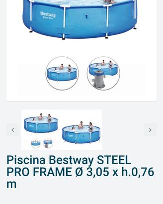 Piscina Bestway tonda diametro 3,05