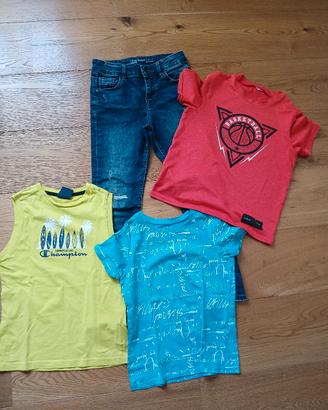 Lotto Bimbo 7-8 anni (128cm) - Jeans e Champion

