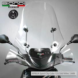 parabrezza biondi aprilia sportcity 125 200 250