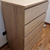 Cassettiera IKEA MALM 4 cassetti