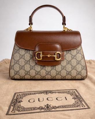 Borsa Horsebit 1955 in Pelle