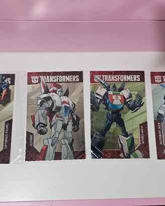 Transformers e Decepticon - Stampe metal foil