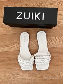 Ciabatte bianche Zuiki