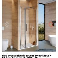 Box doccia nicchia in vetro